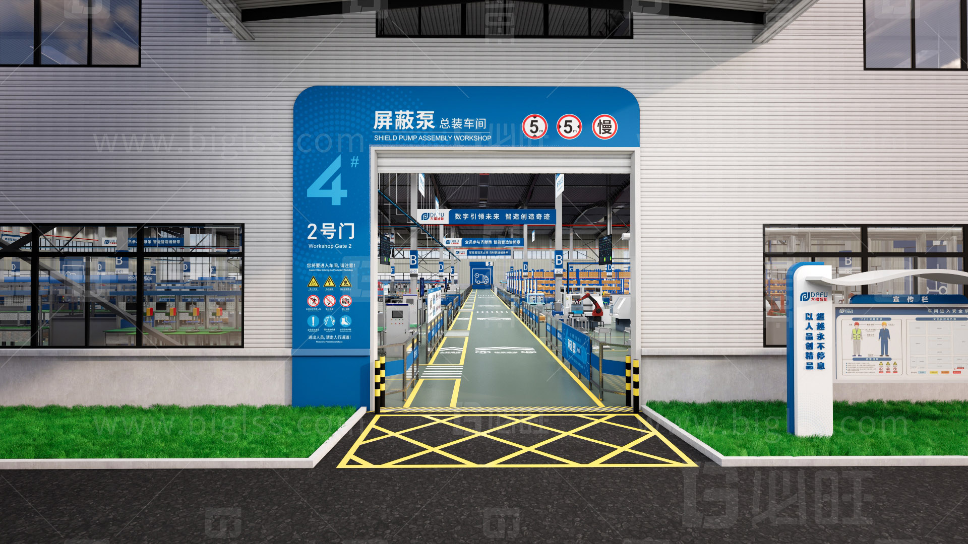 工廠目視化，車間目視化，目視化設(shè)計(jì)，空間設(shè)計(jì)